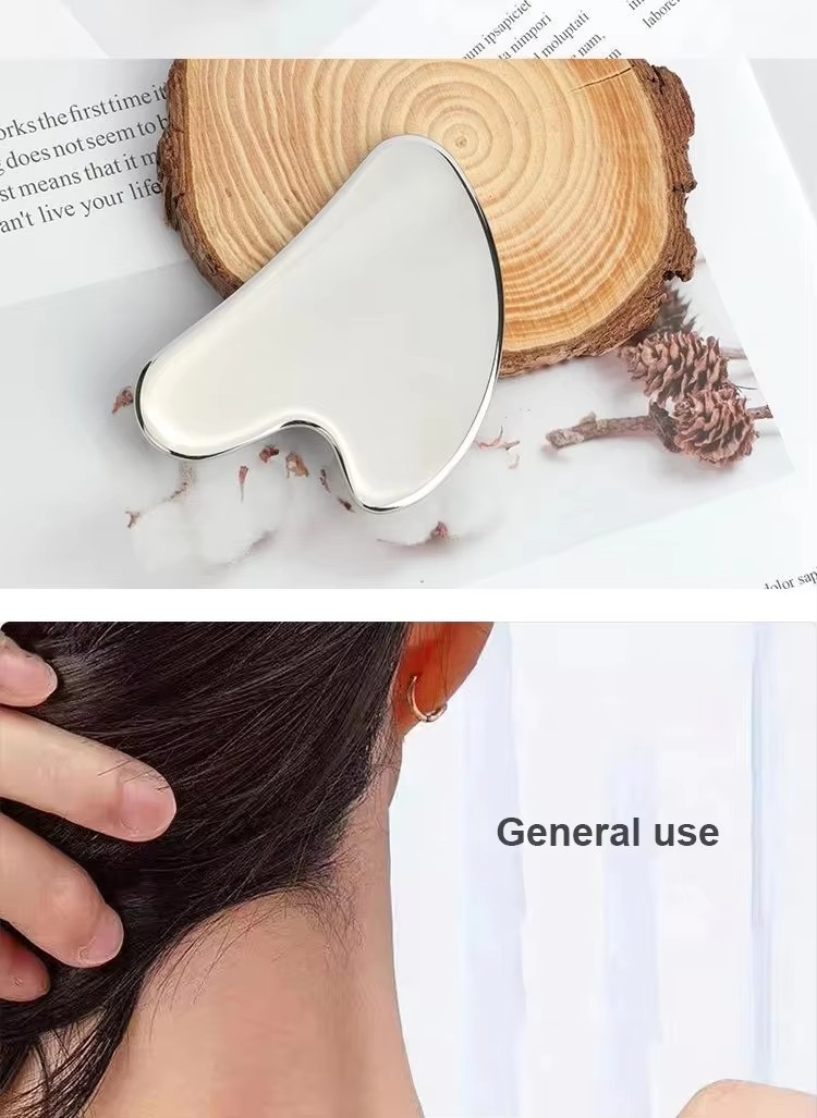 Hot Sale Handle Terahertz GuaSha board Facial and Eye Massage tool Support Custom Logo with Different Type