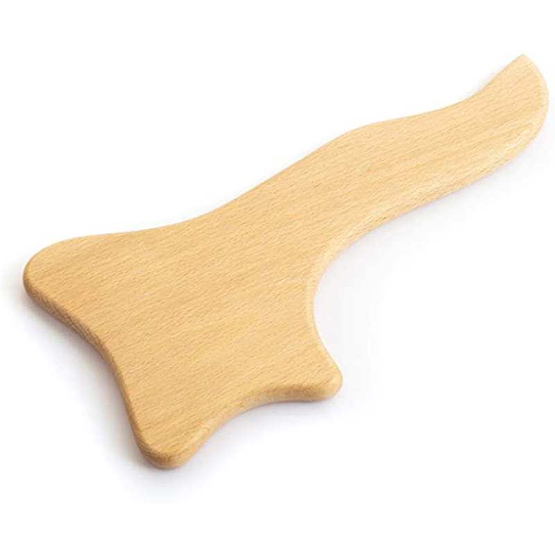 Wooden Guasha Wood Therapy Massage Tools Gua Sha Massage Wood Tool Lymphatic Drainage One-Handed