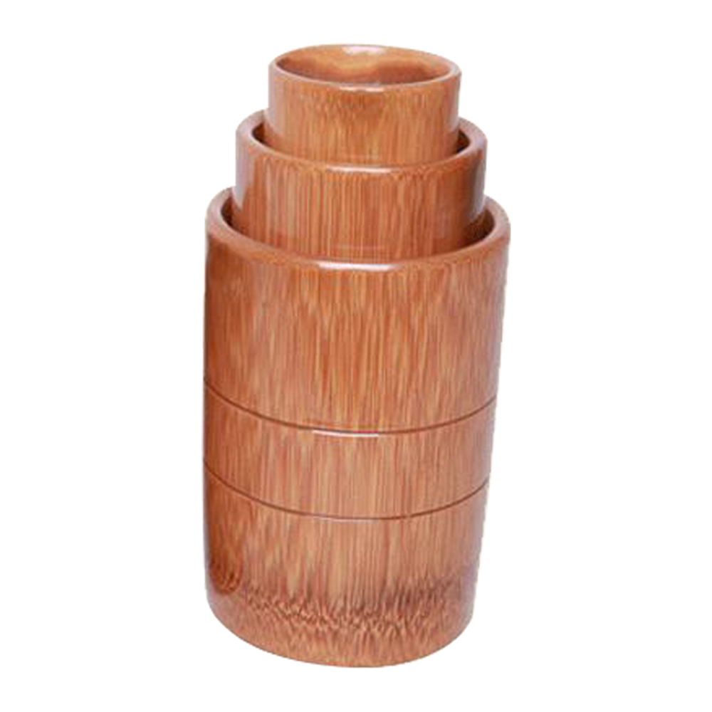 Traditional Chinese Jar Fire Cupping Body Therapy Cellulite Kit Carbonized Bamboo Suction Cups Acupuncture Massage