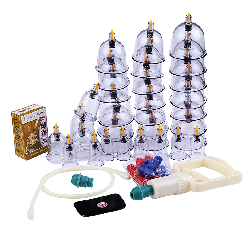 High Quality Traditional Chinese Jinkang 32cups acupuncture massage Vacuum Fire Cupping Machine