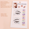 Eye Makeup Face Rhinestones Jewelry Children's Nail Drill Stickers