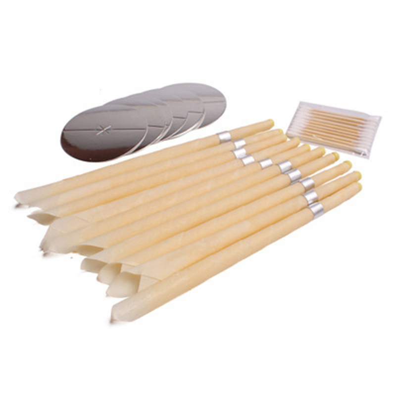 High Quality Indian Hearing Aids Natural Beeswax Ear Candle Set