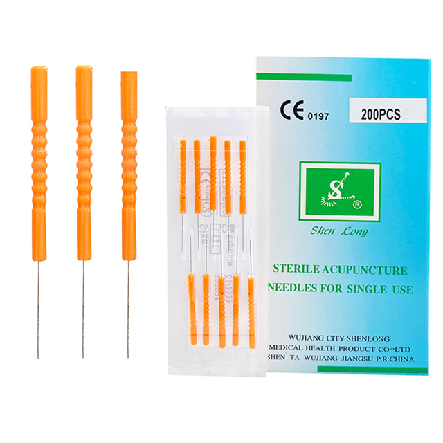 Shenlong Brand 200pcs/box Beauty Body Detox Ameliorate Symptoms Hand Acupuncturee Needles