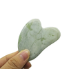 100% Natural Stone Light Green Jade Guasha Board