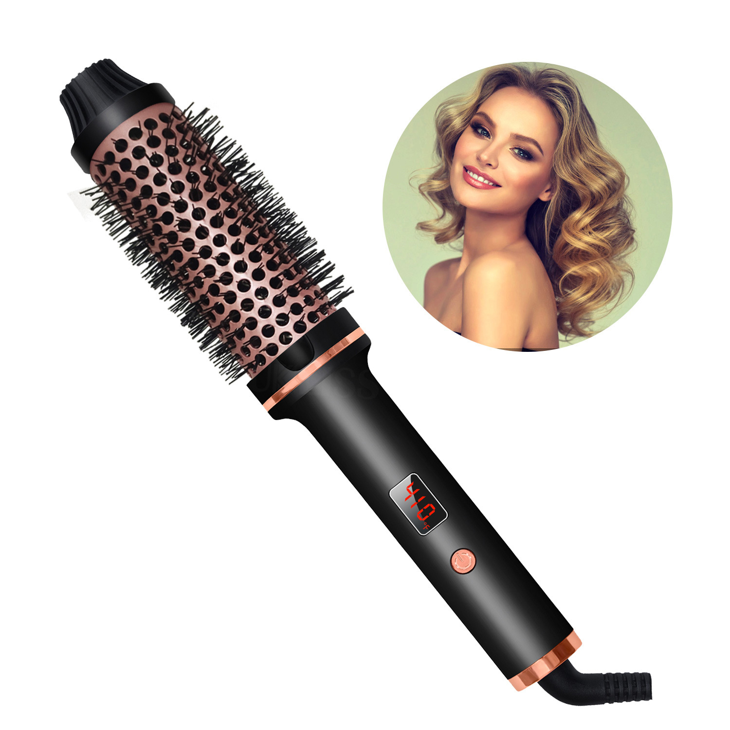 New curling iron straight hair comb selling multi-functional styling comb household portable negative ion comb