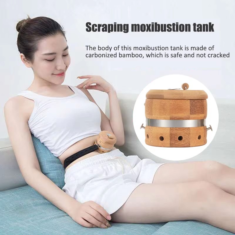 cm Moxibustion Box Household Burner Moxa Roll Stick Holder Neck Body Naval Acupoint Massage for Acupuncture