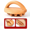 14 Beads Wood Mushroom Therapy Massager Handheld Full Brush comb Cellulite Meridian Massage Sha Massager Scraping Body