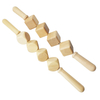 Wooden Muscle Roller Stick Wood Therapy Massage Tool Fascia Blaster Cellulite Massager for Maderotherapy