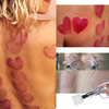 10Pcs Star and heart Shaped Cupping Cups Plastic Vacuum Therapy Set Cupping Kit Massager with Box