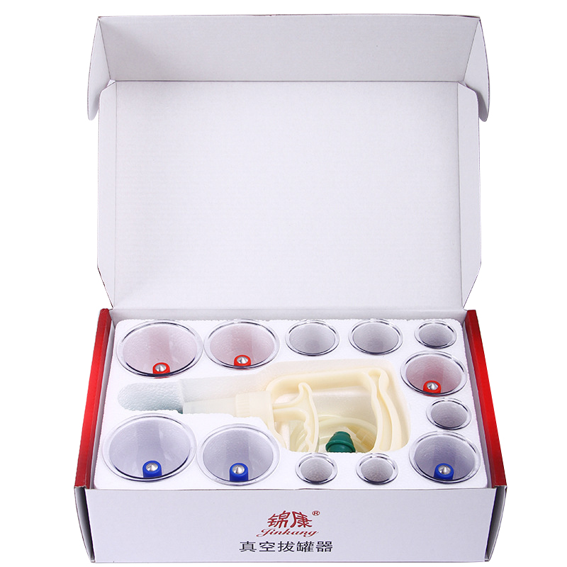 Unbeatable Price Jinkang Traditional Chineses Fire Cupping 12 Cups Vacuum Cupping Machine