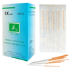 Chinese traditional copper handle acupuncture needle Therapy Face Multi Size 100pcs/box