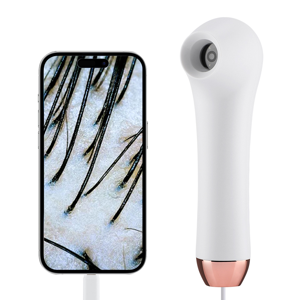 Hd visual scalp detector Multi-functional portable hair follicle skin tester blackhead pore detector