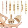 Wooden Massage Tools Wood Tool Guasha Massager Wood Therapy Massage Tools Set Guasha Roller Set