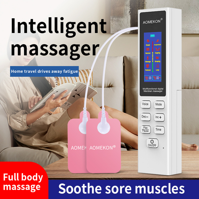 Digital meridian therapy instrument Cervical spine massager Multi-functional home massager