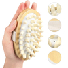 Body Anti Cellulite Brush Wooden Massage Relieve Tense Oil Spa Air Cushion Massage Hair Comb