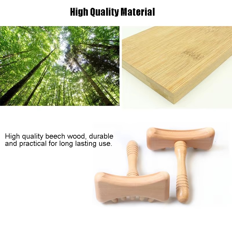 Best Selling Wood Massage Therapy Tools Wooden Comb Women Scalp Massage Airbag Comb