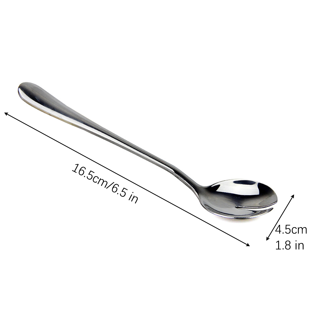 Stainless steel moxibustion spoon