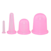 4pcs Silicone Anti Cellulite Cup Vacuum Massage suction Cups Body Pain Relief Roller Manual Suction Cups Cupping Therapy