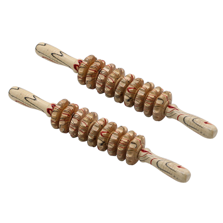 Health Relax Therapy Foot Massager Roller Wood Wooden Massage Roller