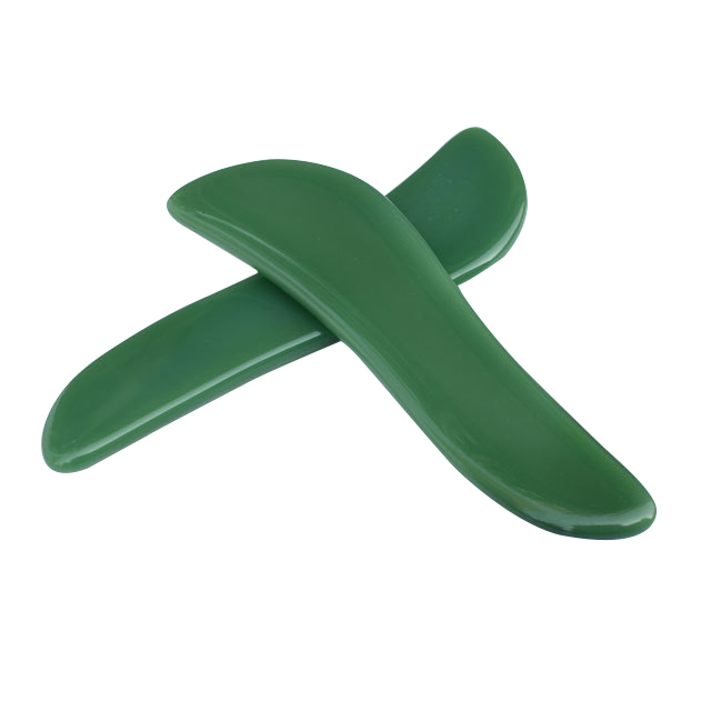 popular products 2024 trending Natural Dong Ling Jade Stone S Shape Guasha Board Gua Sha Tool Jade guasha Board