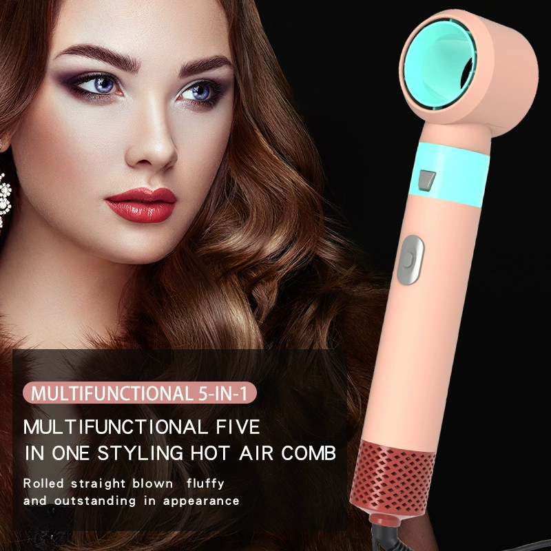 Multifunctional 5-in-1 Automatic Suction Curling Comb