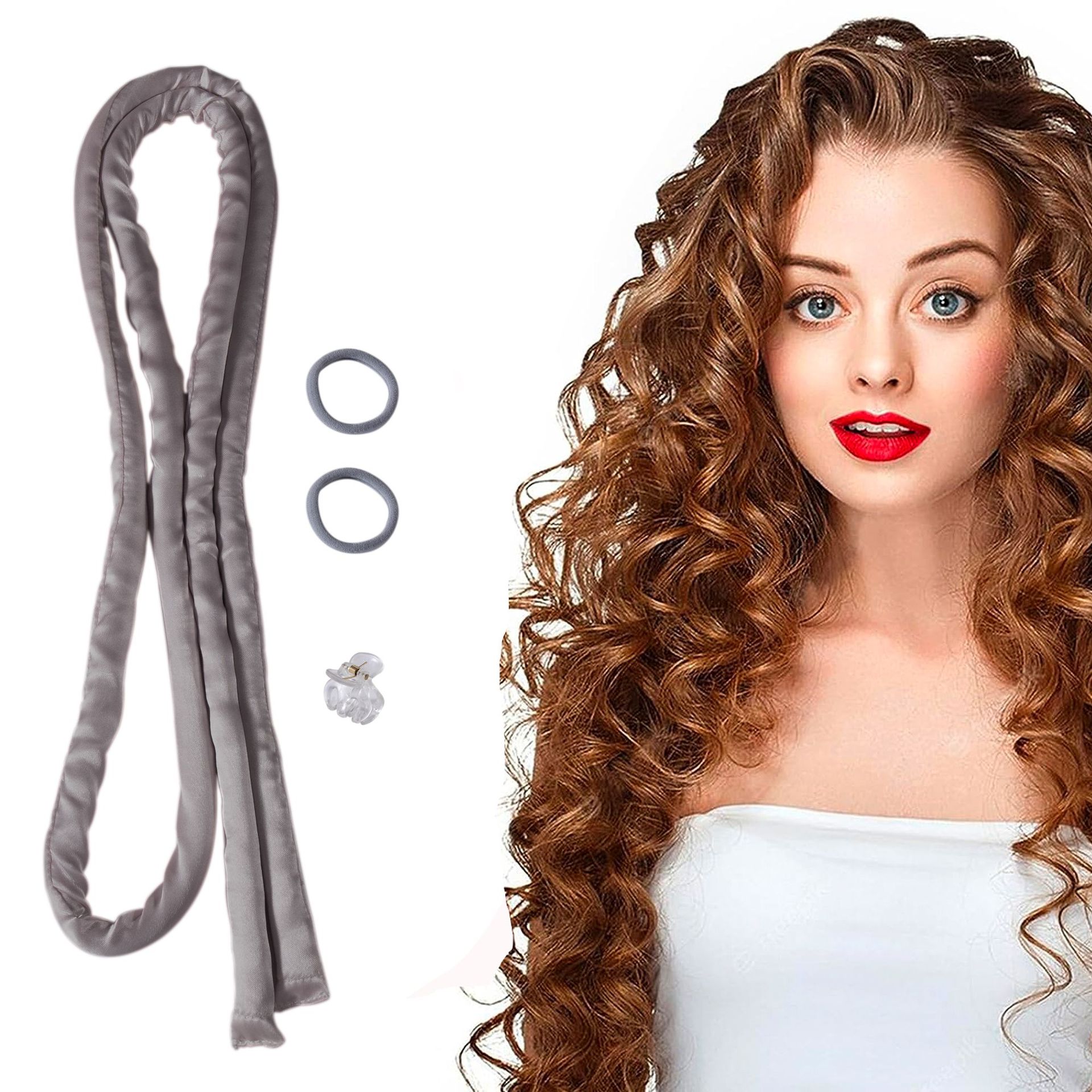 1.6m plus long hair curler Thin Hair curler without heat sleep thin wave curler