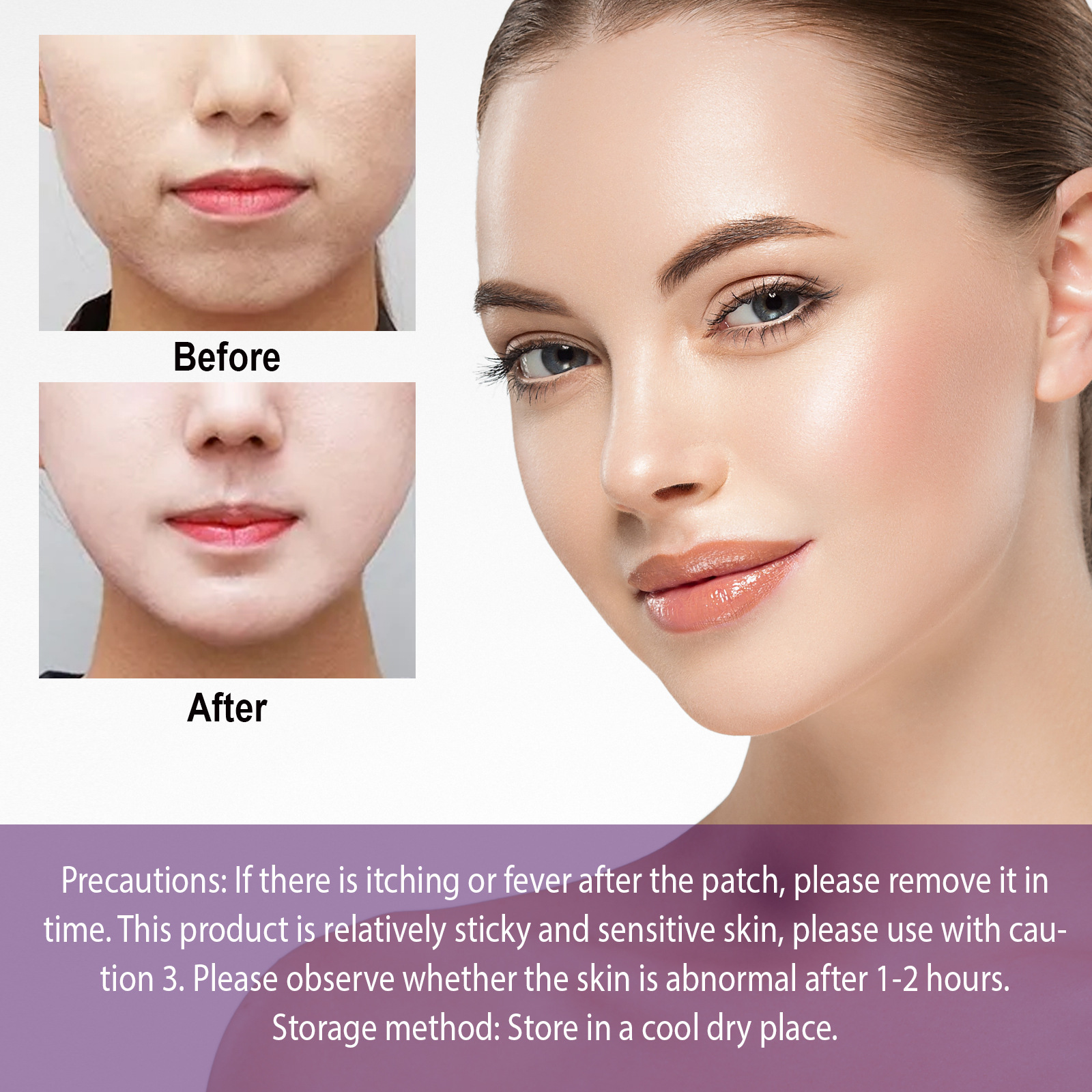 Face Lift Tape Lift Firming Face Double Chin Lift Tape V Face Melon Seed Face Invisible lift tape