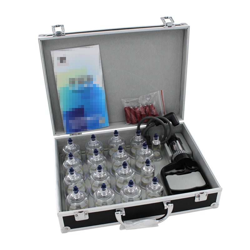 Chinese Traditional Fire Cupping Cups 17pcs Vacuum Cupping Therapy Cups Hijama Cups Vacuum Cupping Set