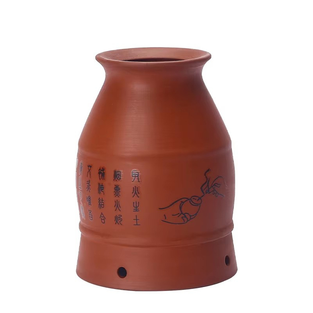 Moxibustion Pot Ceramic Moxa Burner Moxibustion Cup Moxa Stick Burner Holder Portable Scraping Pot Acupuncture Products