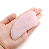 High Quality Gua Sha Tool New Gua Sha Board Pink Body Massage Stone Rose Quartz Tool Gua sha