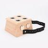 High Quantity Moxibustion Burner Container 4 Hole Moxibustion Box for Medicine Therapy