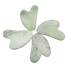 100% Natural Stone Light Green Jade Guasha Board