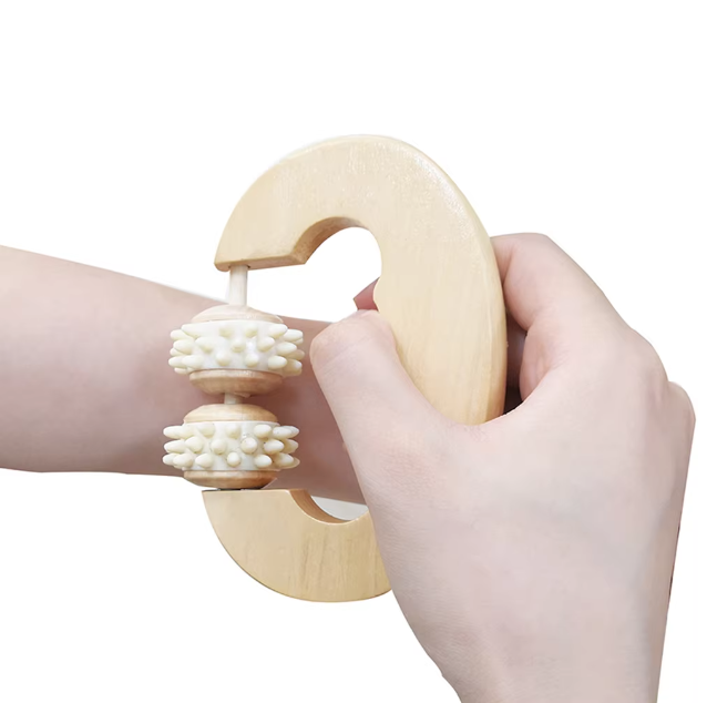 Wooden Therapy Massage Scraping Board Wood Roller Wood Therapy Tools Anti Cellulite Massage Roller Soft Tissue Massage