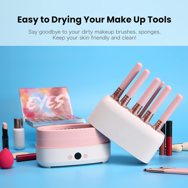 Smart dryer Makeup pen drying rack Multi-layer storage makeup brush powder puff beauty makeup tools