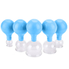 Wholesale 5 Pcs Rubber Manual Suction Physical Therapy Scrapping Massage Body Care Vacuum Cupping+