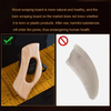 100% Natural Wood Gua Sha Board Dredging Meridian Slimming Detoxification Massager