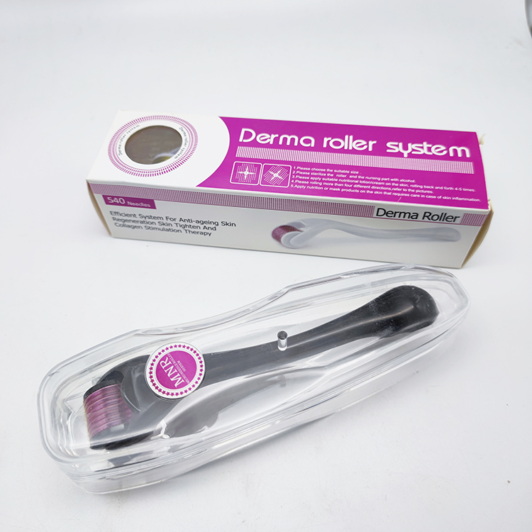 Titanium Alloy 540 Needles Derma Roller Microneedling Instrument