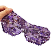 100% Natural Amethyst Eye Mask Skin Care Eye Massage Tool