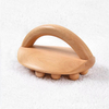 14 Beads Wood Mushroom Therapy Massager Handheld Full Brush comb Cellulite Meridian Massage Sha Massager Scraping Body