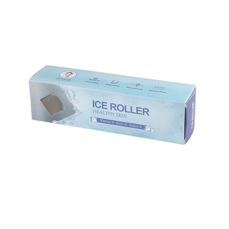 High Quality Stainless Steel Ice Roller Quick Cooling to Relieve Muscle Tension Beauty Detox Facial Massager