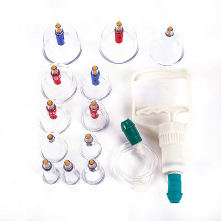 12Cups Kangzhu anti-rheumatism Dredging meridians physical therapy Vacuum Cupping Machine Vacuum Cupping Set