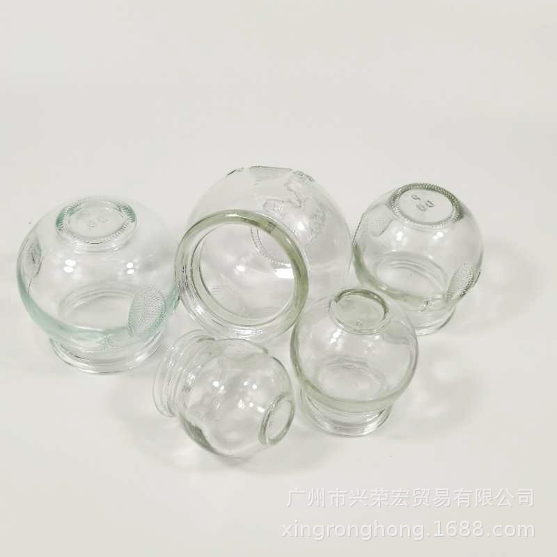 Glass Cupping Facial Massage Vacuum Cups Multi-size Anti-wrinkle Cupping Available All Over the Body  Super Sale Extravaganza