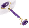 jade face roller Purple Crystal Gemstone Facial Massager and Eye Roller for Puffiness and a Painless Lift face massage roller