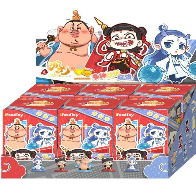 Nezha's Devil Children Naohai Series Hand-done Blind Box Decoration